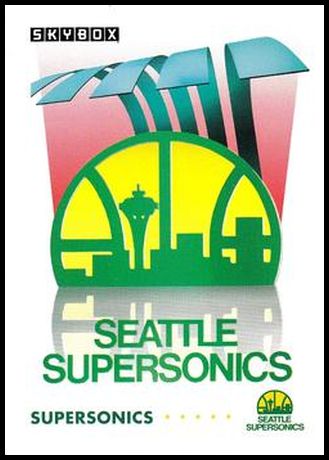 375 Seattle Supersonics Logo